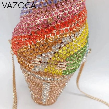 Ice Cream Crystal Purse