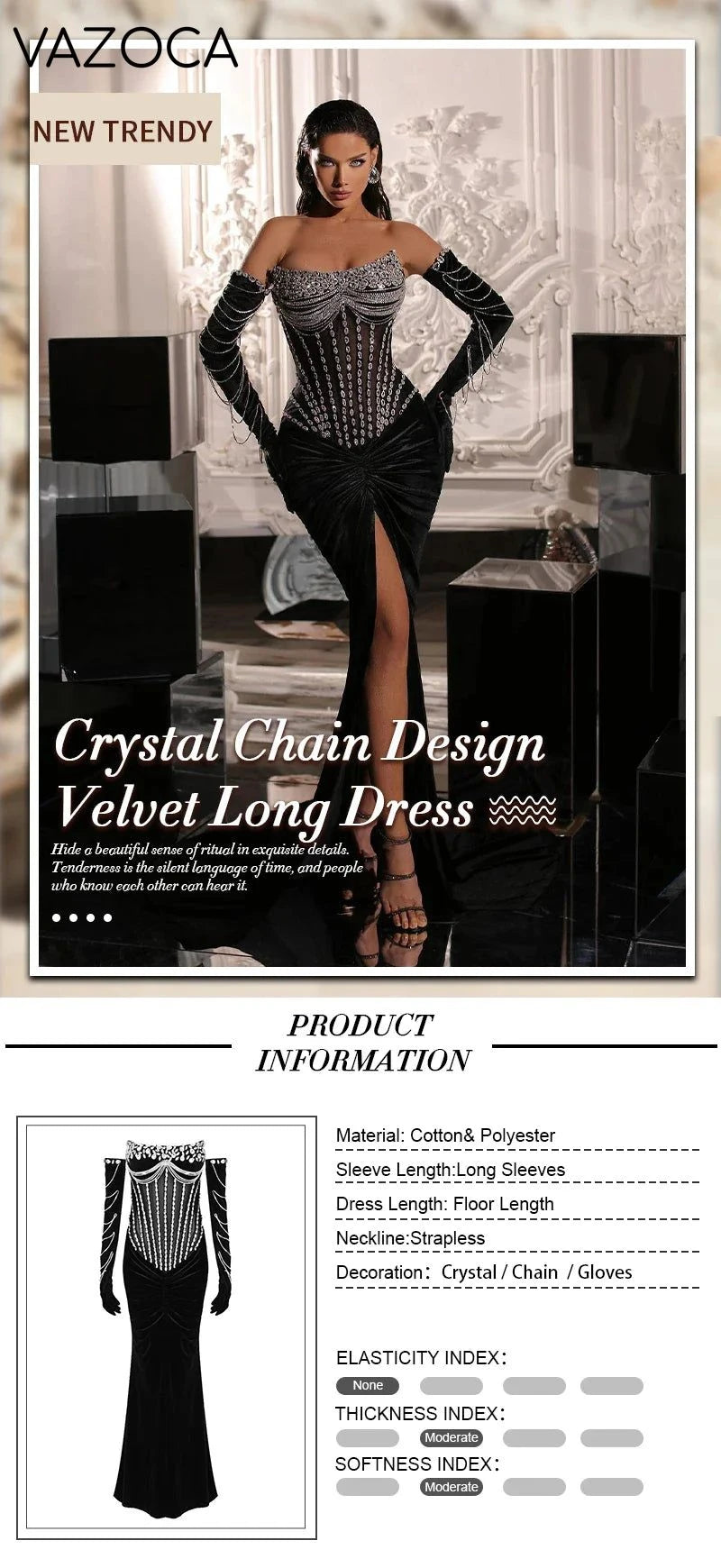 Janelle Velvet Maxi Dress