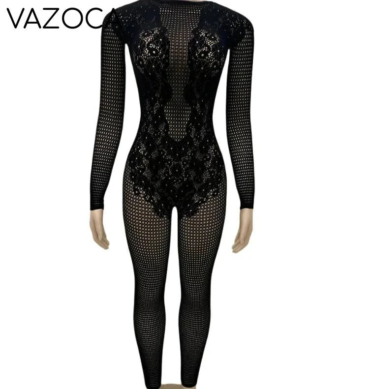 Jess Mesh Jumpsuit