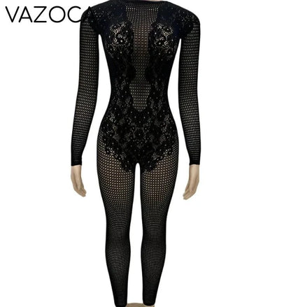 Jess Mesh Jumpsuit