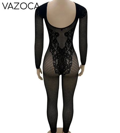 Jess Mesh Jumpsuit