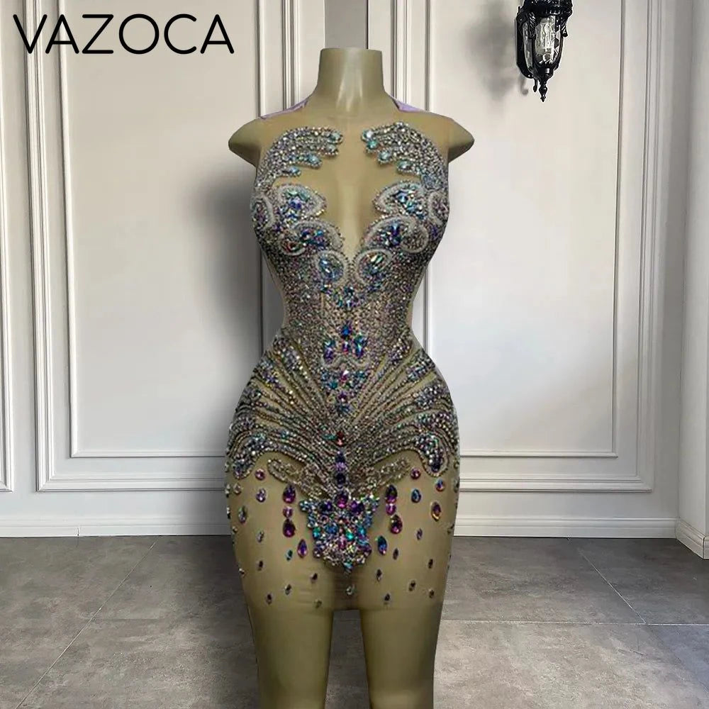 Jordyn Rhinestone Dress