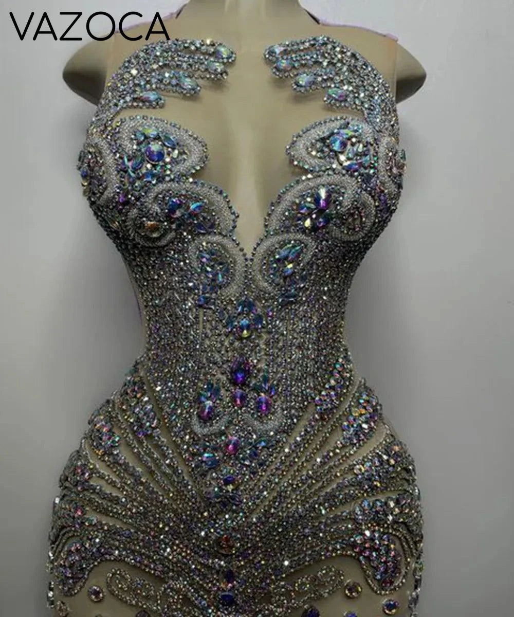 Jordyn Rhinestone Dress