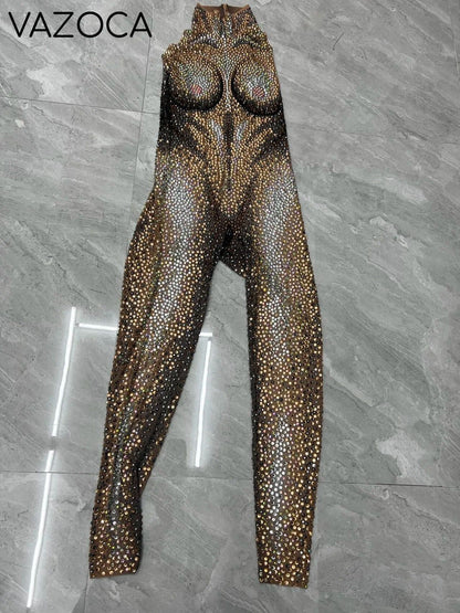 Justine Rhinestone Jumpsuit