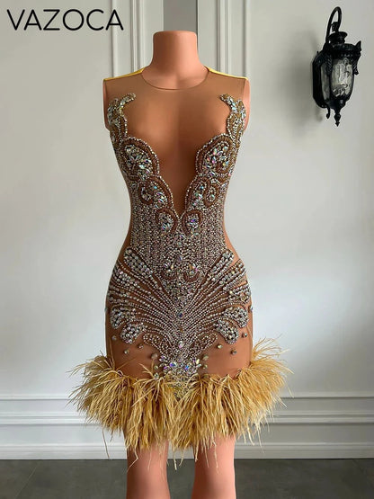 Kadijah Feather Dress
