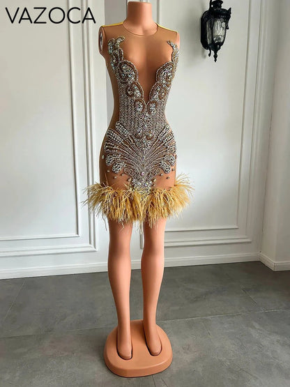 Kadijah Feather Dress