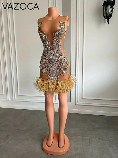 Kadijah Feather Dress
