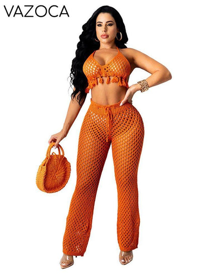 Kamaya Tassel Pants Set