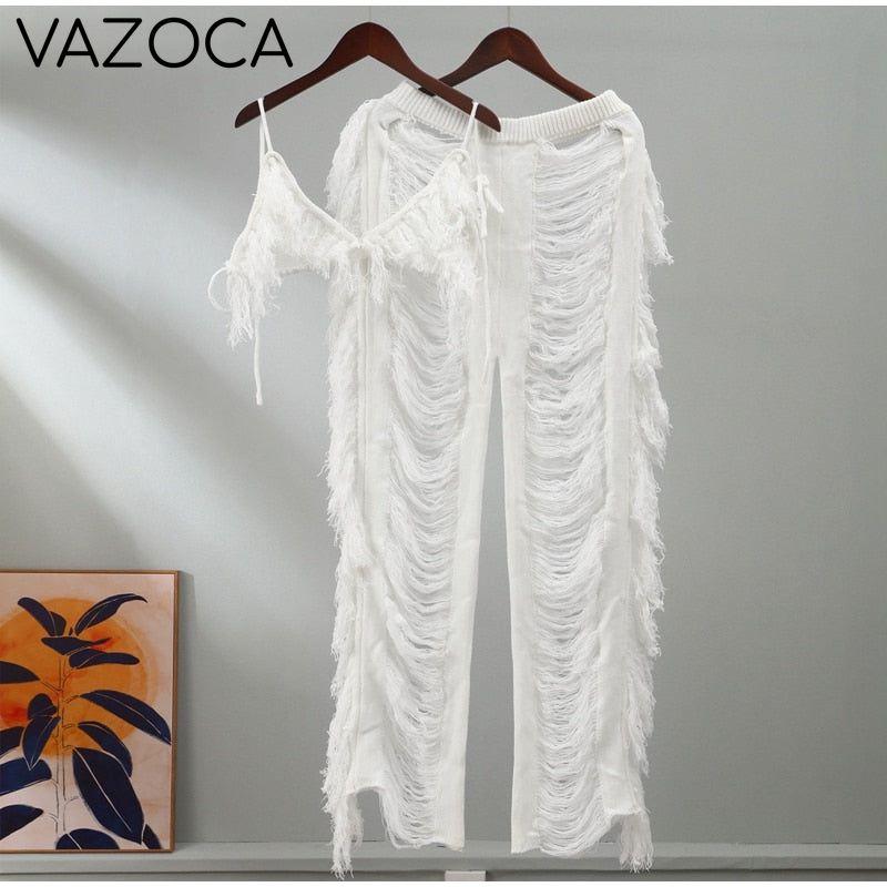 Kamaya Tassel Pants Set