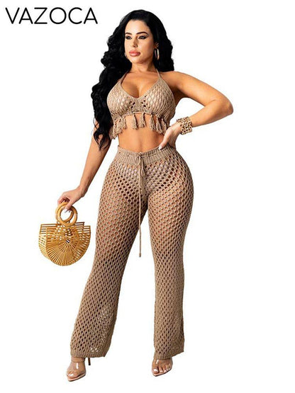Kamaya Tassel Pants Set