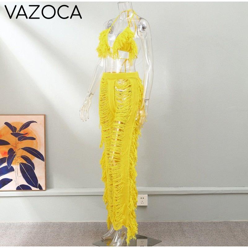 Kamaya Tassel Pants Set