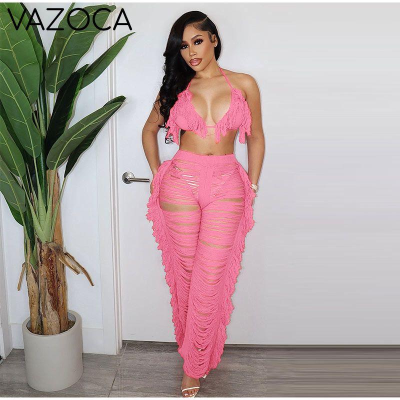 Kamaya Tassel Pants Set