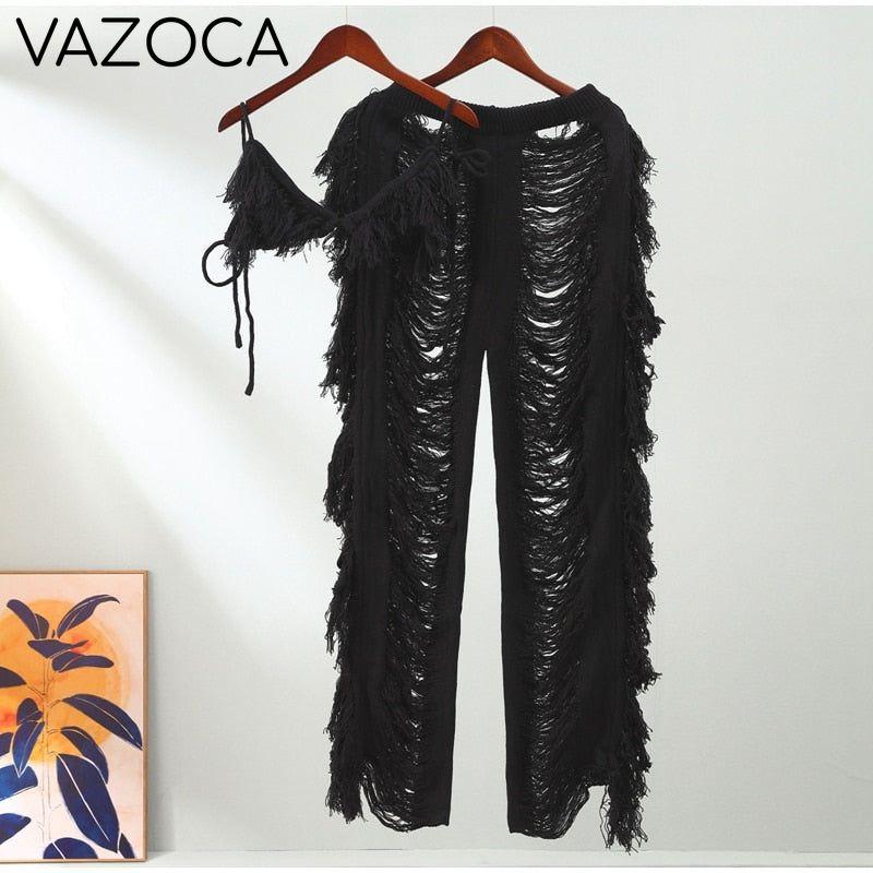 Kamaya Tassel Pants Set
