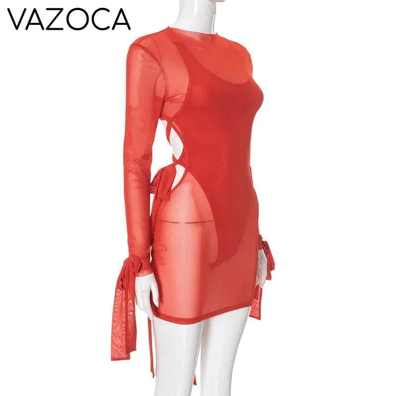 Kassidy Mesh Mini Dress