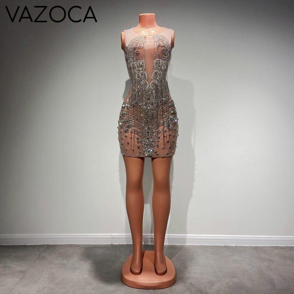 Keisha Luxury Beaded Dress