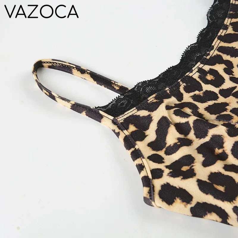 Kelli Leopard Mini Dress