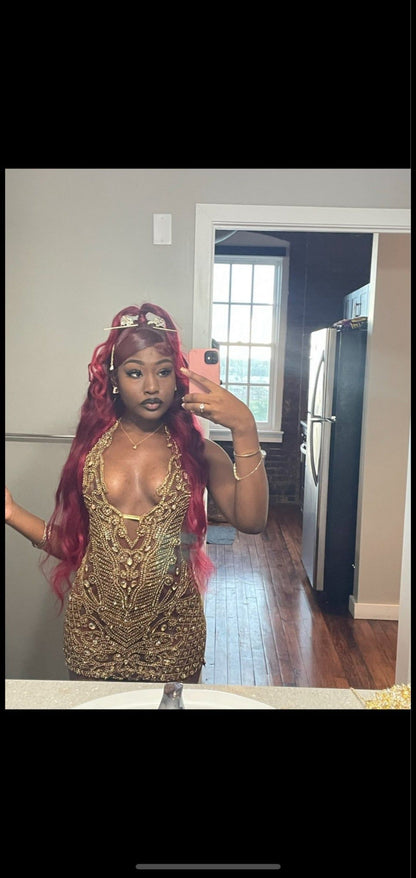 Kelsie Diamond Mini Dress