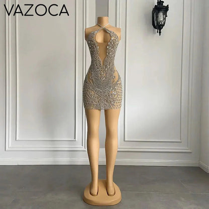Kelsie Diamond Mini Dress