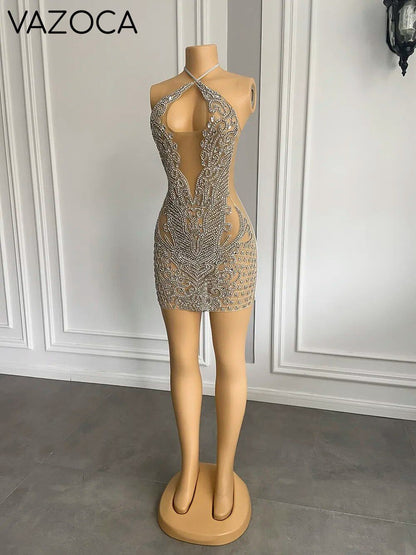 Kelsie Diamond Mini Dress