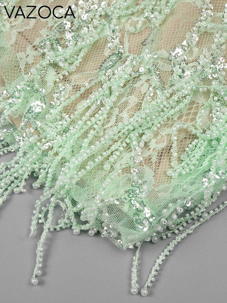 Kiana Beading Mini Dress