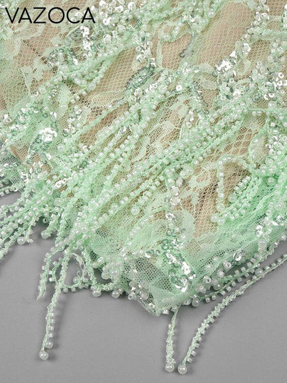 Kiana Beading Mini Dress