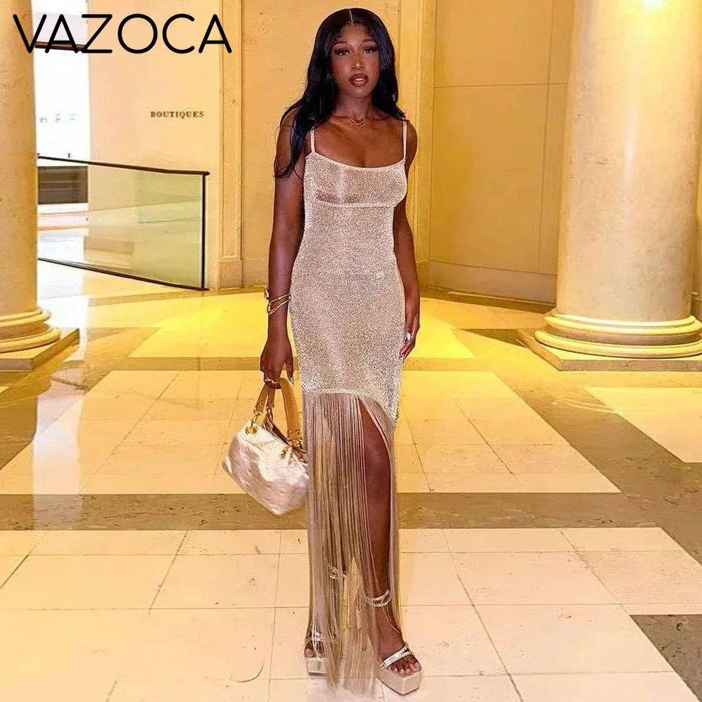 Kloe Tassel Maxi Dress