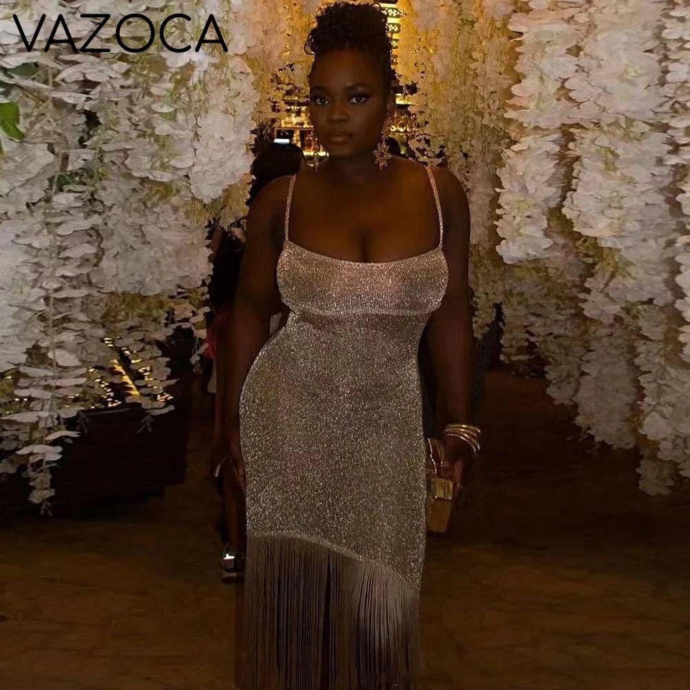 Kloe Tassel Maxi Dress