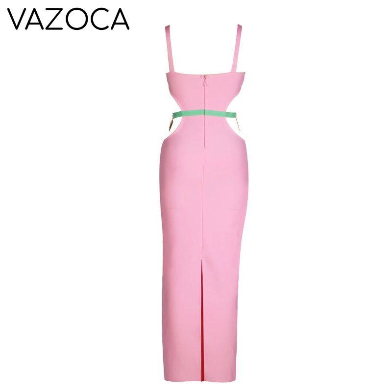 Lauren Bodycon Bandage Maxi Dress
