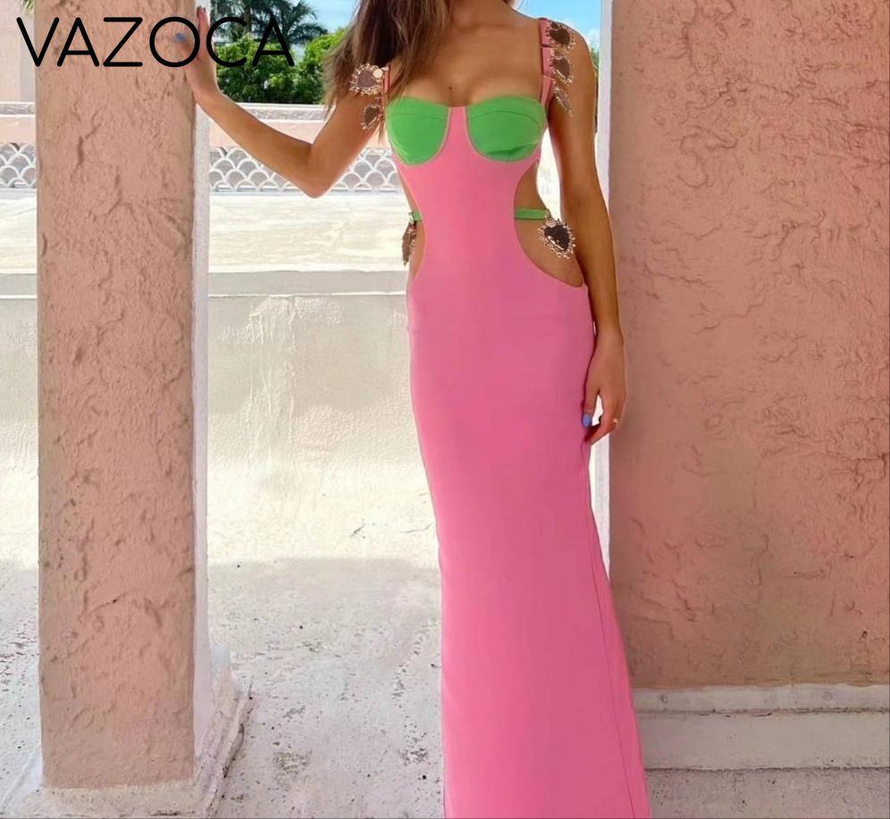 Lauren Bodycon Bandage Maxi Dress