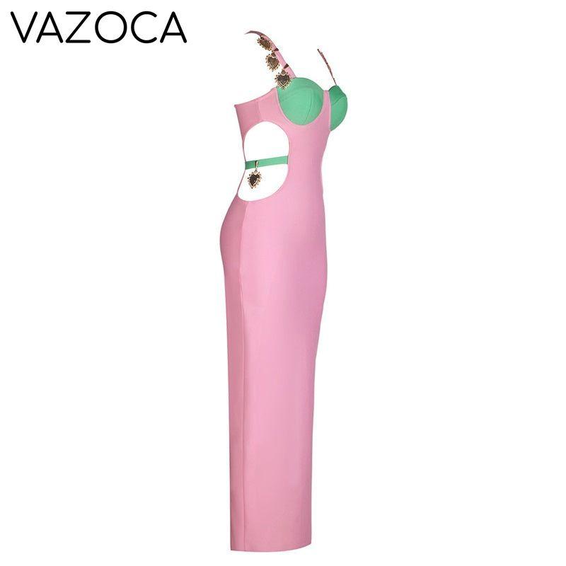 Lauren Bodycon Bandage Maxi Dress