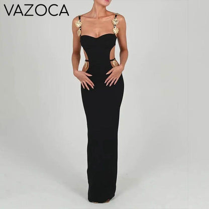 Lauren Bodycon Bandage Maxi Dress