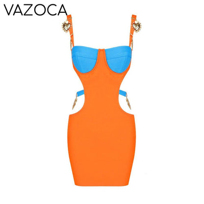 Lauren Bodycon Bandage Mini Dress