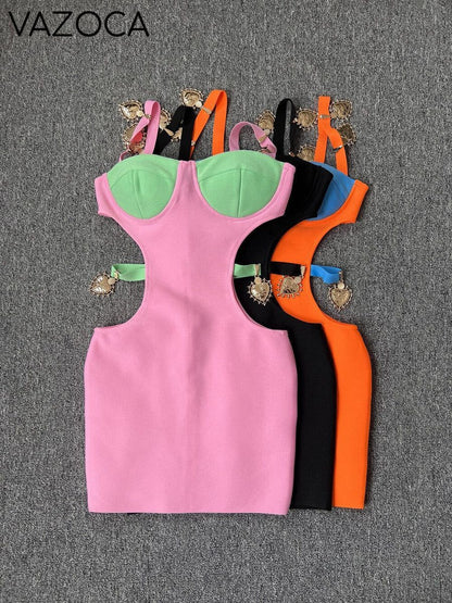 Lauren Bodycon Bandage Mini Dress