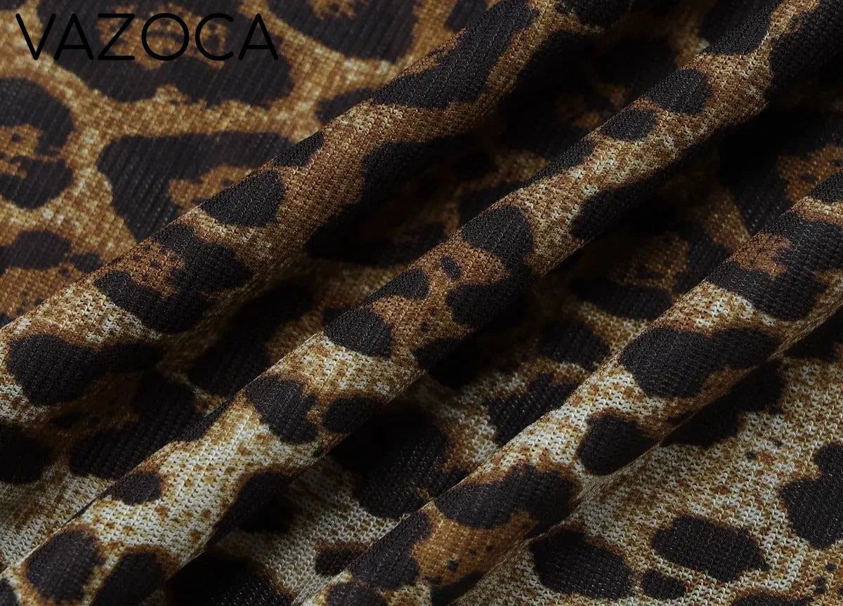 Leopard Vintage Pants Set