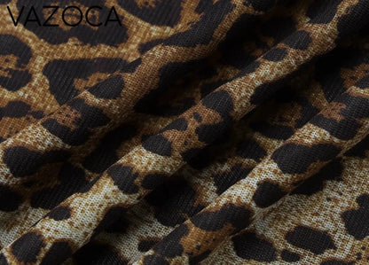 Leopard Vintage Pants Set