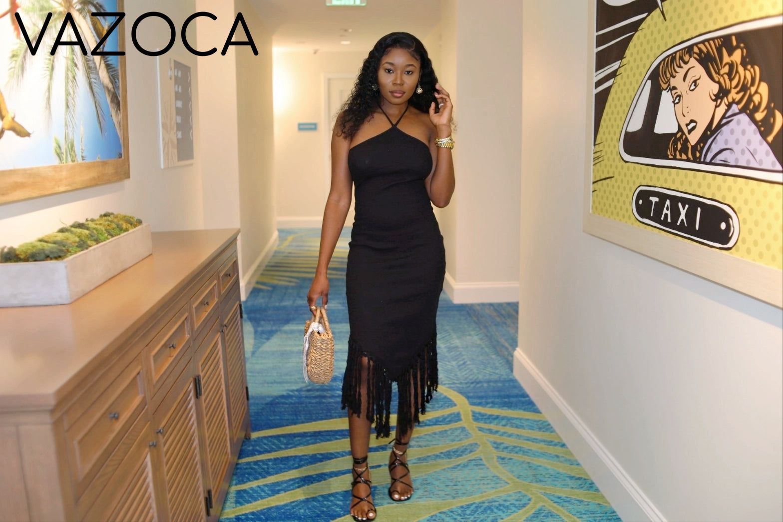 Leslie Fringe Bodycon Dress