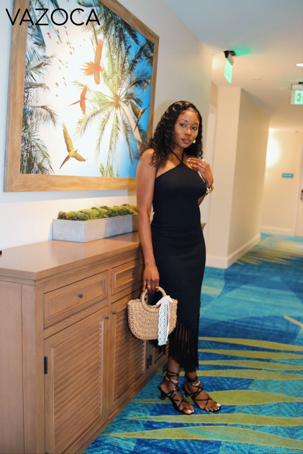 Leslie Fringe Bodycon Dress