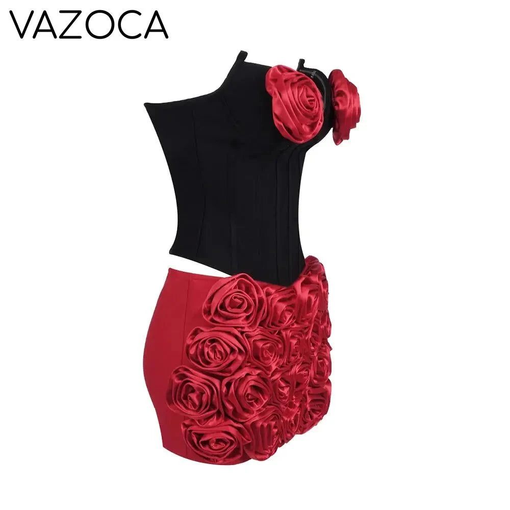 Lizzy Bandage Skirt Set