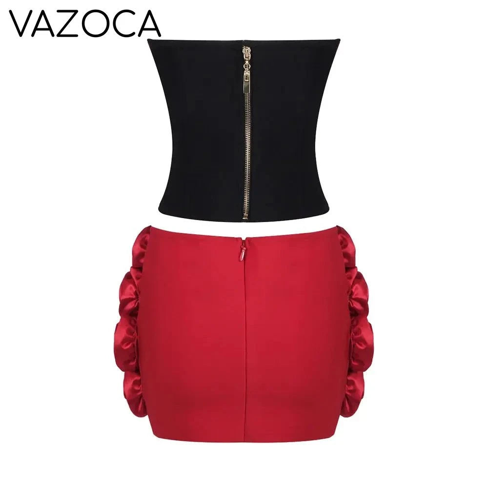 Lizzy Bandage Skirt Set