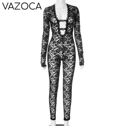 Lola Mesh Jumpsuit