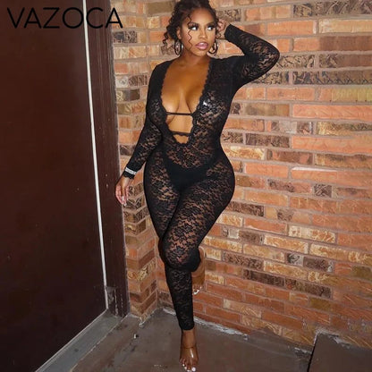 Lola Mesh Jumpsuit