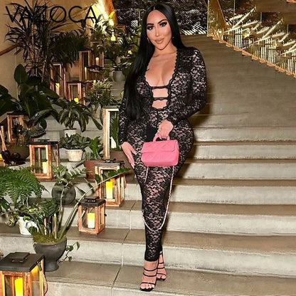 Lola Mesh Jumpsuit