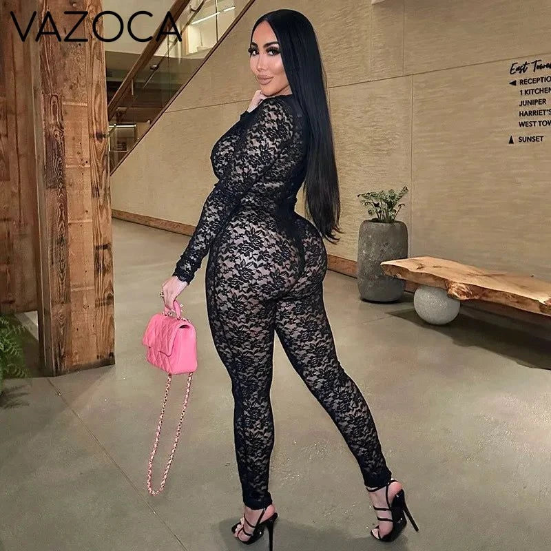 Lola Mesh Jumpsuit