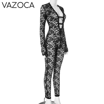 Lola Mesh Jumpsuit