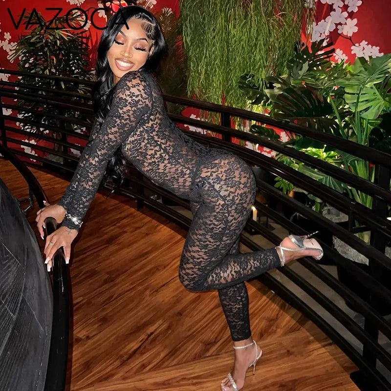 Lola Mesh Jumpsuit