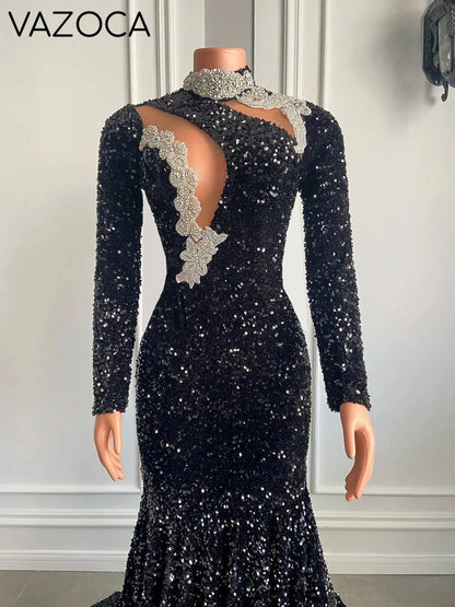 Lori Sequined Maxi Dress