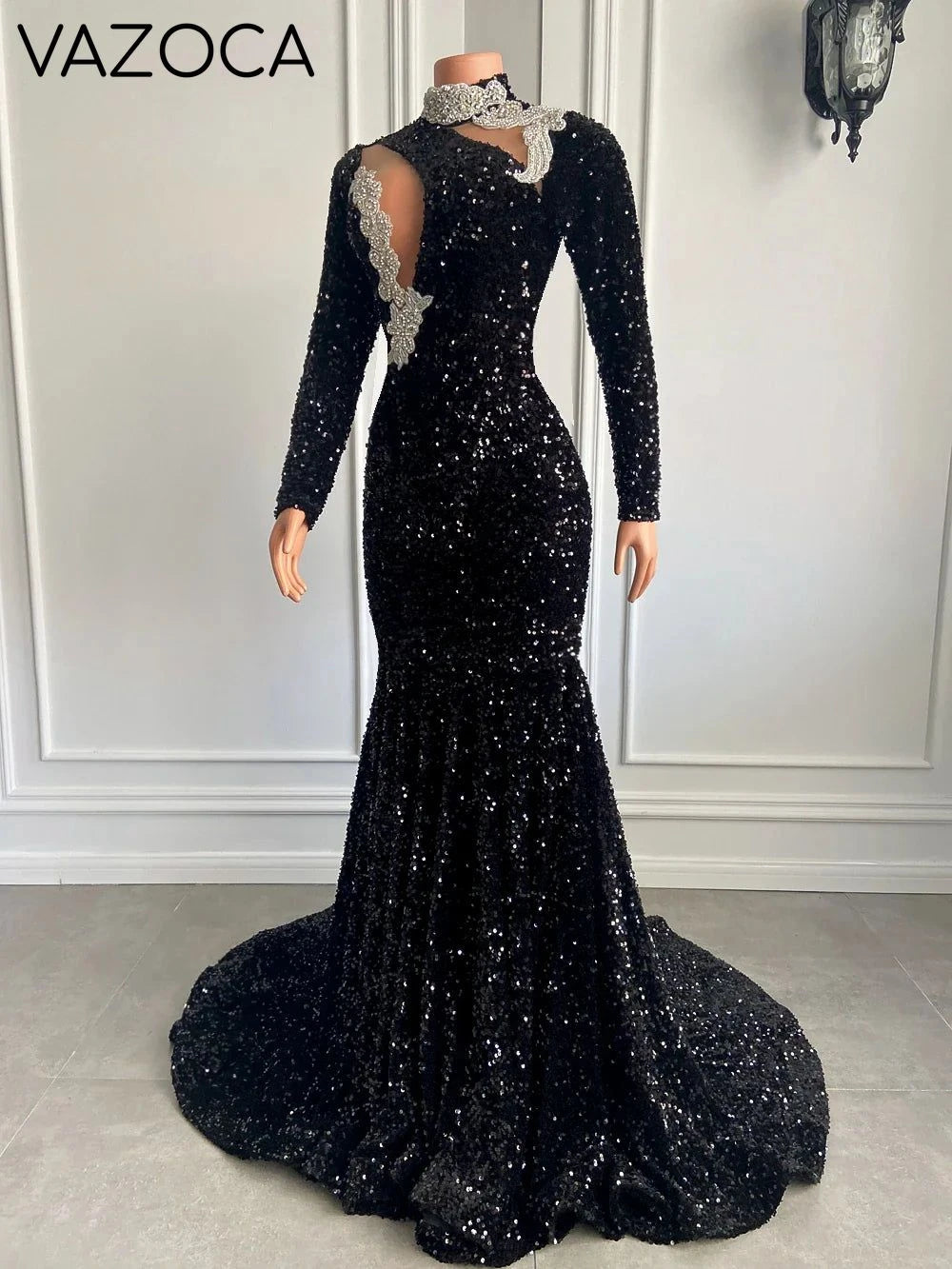 Lori Sequined Maxi Dress