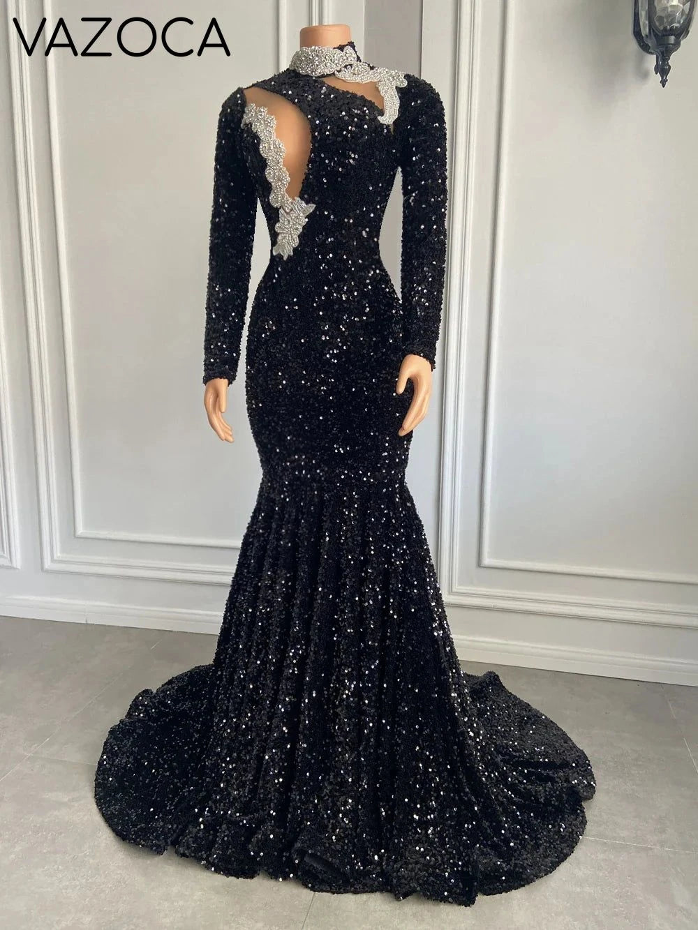 Lori Sequined Maxi Dress