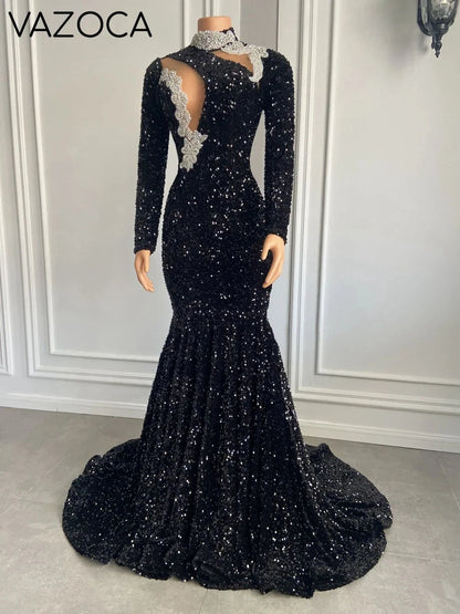 Lori Sequined Maxi Dress