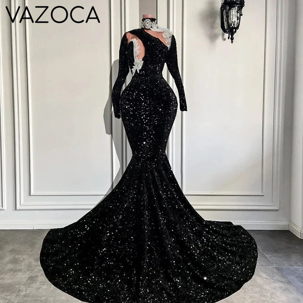 Lori Sequined Maxi Dress